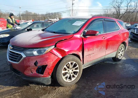 2018 Chevrolet Equinox Lt из США, поврежденный, VIN 2GNAXSEV7J6348877
